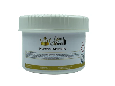Mentholkristalle 250g Dufte Momente Sauna Menthol Kristalle - 100% naturrein