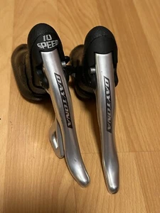 Campagnolo Daytona ErgoPower Aluminum 10-Speed Road Bike Shifters 405g - Picture 1 of 24