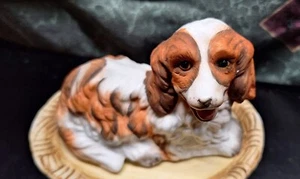 Cocker Spaniel Ceramic Music Box - Picture 1 of 8