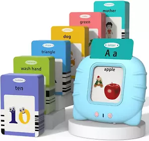 Pädagogisches Lernen Kinder Spielzeug, Sprechkarten für Kleinkinder, Logopädie Spielzeug. - Bild 1 von 12