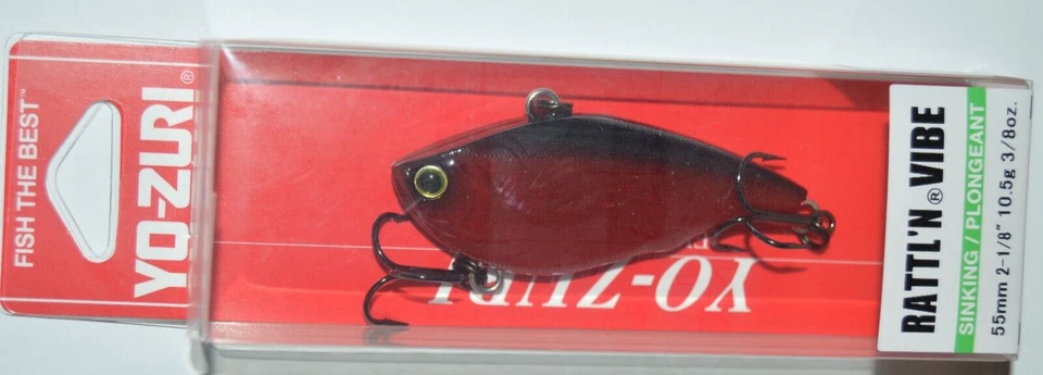 Yo-Zuri Rattl'n Vibe R1159-RBL Black Red
