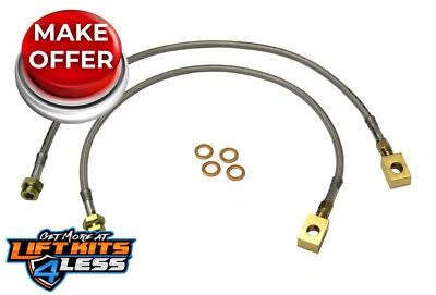 Skyjacker FBL41 Stainless Steel Brake Line Fr for 1974 Jeep Cherokee (SJ) Base - Image 1 of 2