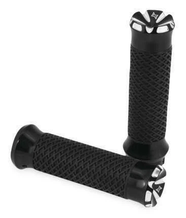 Рукоятки ручные Xtreme Machine Xccelerator черные 1998-2012 с двумя кабелями Harley  - Изображение 1 из 2