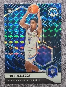 2020-21 Panini Mosaic Genesis #218 Theo Maledon RC Rookie - Picture 1 of 2