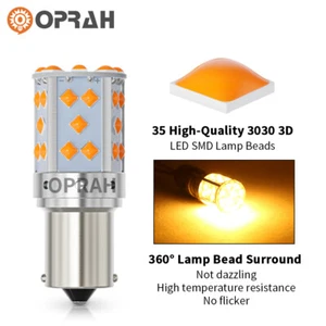 2X 1156 1157 7443 Reverse Led Turn Signal Stop Tail Brake Light Bulbs Car 12V - Picture 1 of 28