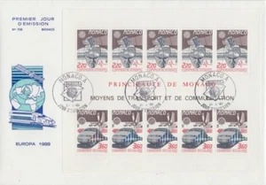 Europe Cept 1988 - 4 Block As FDC - Picture 1 of 4