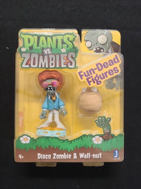 Plants vs. Zombies Fun-Dead Figures Disco Zombie & Wallnut Figure 2-Pack 