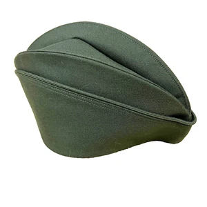 Vintage US Women's Army Corps (WAC) Officer Garrison Hat Cap Size 20   [A6] - Picture 1 of 6