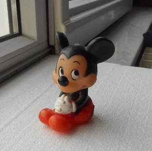 VINTAGE MICKEY MOUSE FIGURE ORIGINAL WALT DISNEY - Picture 1 of 4