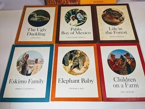 1962 Encyclopedia Britannica Children's Books And Two National Geographic Books - Picture 1 of 9