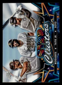 2023 Topps Cosmic Chrome #SC7 Fernando Tatis Jr./Juan Soto/Xander Bogaerts - Picture 1 of 2