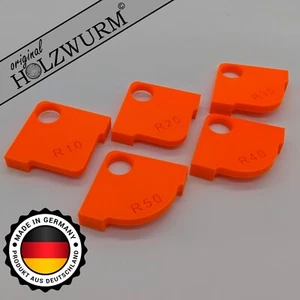 5 Stück Frässchablonen für Oberfräse, Radius Jig Router Templates - Bild 1 von 4