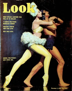 Look Magazine December 5 1939 Zorina Gone With the Wind Adolf Hitler - Picture 1 of 2