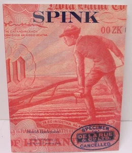 RARE SPINK WORLD BANKNOTES  Catalog - Picture 1 of 2