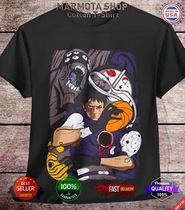Obito Uchiha T-Shirt Naruto Shippuden Itachi Akatsuki Anime Unisex Tee Shirt - Picture 1 of 18