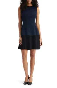 NEW Oscar de la Renta Sleeveless Ruffled Wool Crepe Cocktail Dress - sz 6 #DD356 - Picture 1 of 6