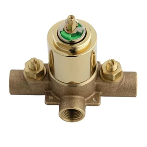 Válvula de cartucho sin lavadora balanceada a presión Kingston Latón KB3632V pulido... - Imagen 1 de 1