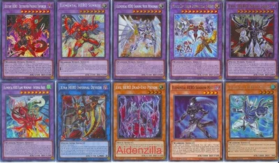 Yugioh Jaden Yuki Hero Deck - Elemental Destiny Masked Evil Neos - Image 1 of 4