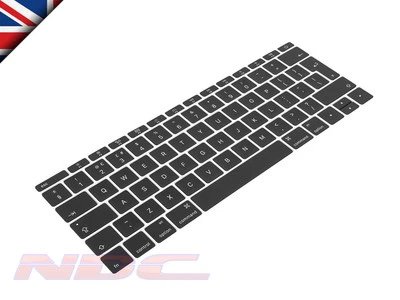 UK ENGLISH Key Caps for MacBook 12 A1534 / Pro 13 2TB A1708 Replacement Keycap - Image 1 of 4