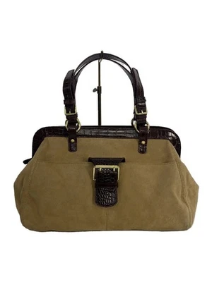 BOLSO LAUREN RALPH LAUREN GAMUZA BEG Foto 1 de 4