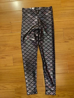 Black Milk Clothing mermaid leggings irridescent oil slick size medium - Image 1 of 3