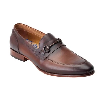 Base London  Mocasín de Cuero Russo Diseño Hebilla para Hombre (FS11625) - Imagen 1 de 4