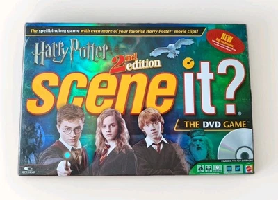 Harry Potter Scene It? 2nd Edition DVD Board Game Family Movie Quiz New Sealed - Image 1 of 3