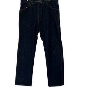 Vintage Rustler Men 40 x 32 Straight Leg Regular Fit Rigid Denim Jeans 87620 - Picture 1 of 2