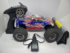 Laegendary Sonic 4x4 RC Auto, 1:16, Motore Spazzolato, Fino a 25 Mph - Rosso/Blu Bianco - Foto 1 di 12