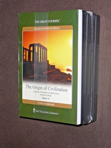 Teaching Co Great Courses CDs THE ORIGIN of CIVILIZATION new & sealed - Picture 1 of 1