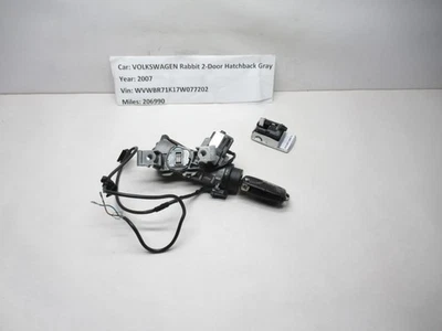 2006-2009 Volkswagen Rabbit Ignition Switch Lock W/Key 1K0905865 OEM - Изображение 1 из 4