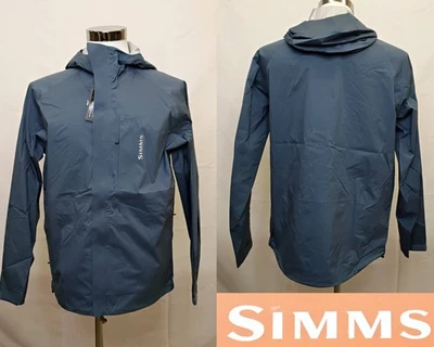 Simms Waypoint Rain Jacket Men's M Neptune Hooded Full Zip Softshell NWT #J4426 - Image 1 of 4