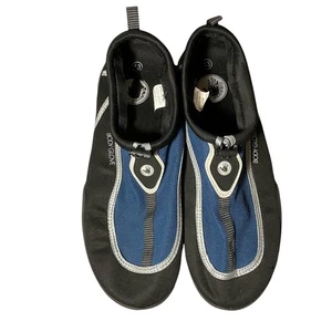 Body Glove Riptide III Men’s 13 Water Shoes Black/Blue/Gray Quick-Dry Aqua Socks - Picture 1 of 11