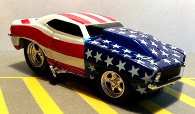 MÁQUINAS MUSCULARES 69 1969 CHEVY CAMARO - 69 ESTRELLAS Y RAYAS CAMARO - Foto 1 de 4