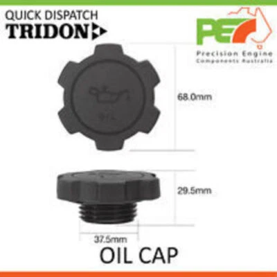 New * TRIDON * Oil Cap To Suit Toyota Hiace RH10 1.5L 2R 01/67-01/73 - image 1 of 4