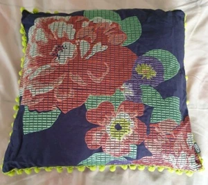 KAS NINA SQUARE CUSHION APPROX SIZE 45 x 45cm IN MULTI - Picture 1 of 1