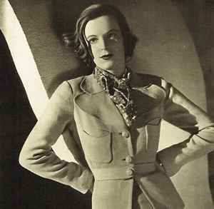 Camilla Russell Russell Pasha Shaw Wildman Matita 1936 Werbung Q313 - Bild 1 von 2