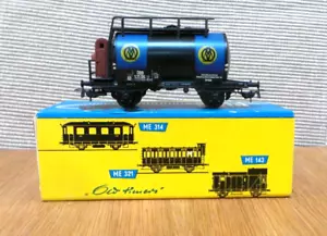 PIKO MODELLBAHN HO 5/6408-14 OBB BLAU FUEL TANK WAGON GOOD BOXED MADE IN GERMANY - Picture 1 of 8