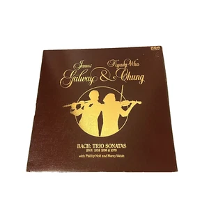 RL 25280 Kyung Wha Chung Bach Trio Sonatas James Galway RCA Gatefold Ex - Picture 1 of 6