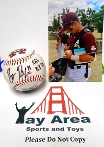 JSA Brent Rooker Signed Autographed Auto Baseball A's Mississippi Photo Proof - Picture 1 of 7