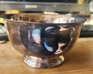 Vtg Webster Wilcox International Silver Plate Bowl 6" - Picture 1 of 6