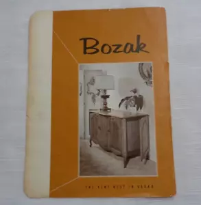 VTG 1950's Bozak Hi-Fi Audio Dealer Brochure CC2-957 B-304 Stereo Fantasy Used - Picture 1 of 8