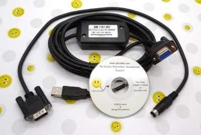 ALLEN-BRADLEY Allen Bradley PLC USB 1747-CP3 1756-CP3 & USB 1761-CBL-PM02 MicroLogix SLC