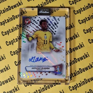 ANTHONY ELANGA 2023 Topps Pristine Road To Euro 2024 UEFA #77 AUTO Suecia - Imagen 1 de 3