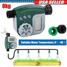 8KG Garden Tap Irrigation Water Timer Unit Digital Faucet Time Controller US