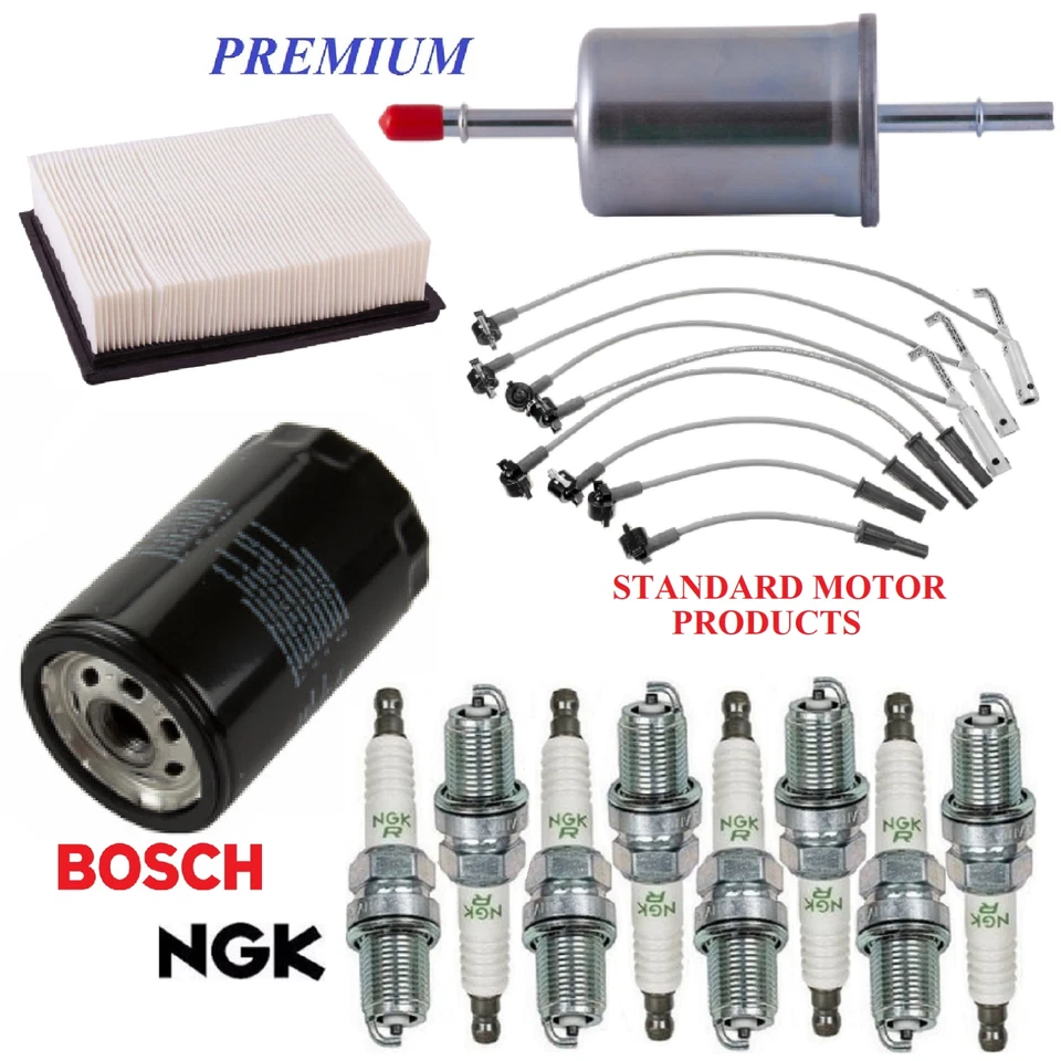 Kit de afinación filtros bujías de cable para Ford Ranger L4 2,5 L; estilo panel 1998 Foto 1 de 1