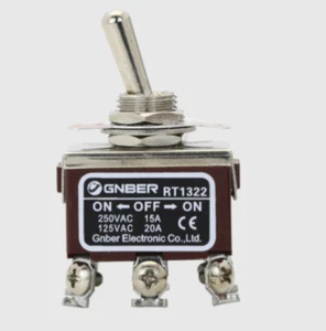 10PCS New Gnber RT1322 RT Toggle Switches - Picture 1 of 4