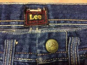 Lee 50s Vtg Denim Pants Jeans RIDERS Red Stitch Tag Made in USA Boys Bottom - Picture 1 of 10
