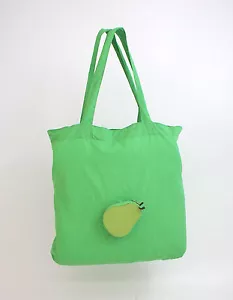 Bolso Plegable Reutilizable Bey Berk Verde Pera Cuero Reciclado/Nylon - Imagen 1 de 2