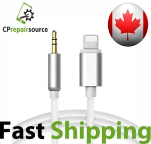 iPhone vers 3.5mm Câble AUX Jack Mâle Adaptateur Casque Convertisseur vers Voiture Audio - Photo 1 sur 9